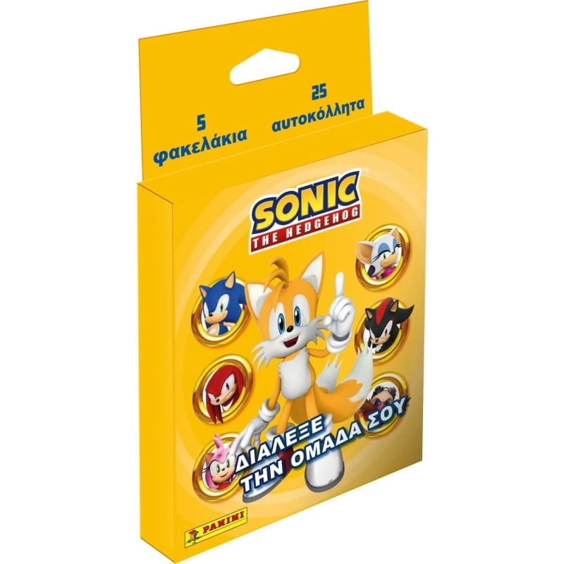PANINI Panini Sonic The Hedgehog Eco Blister Αυτοκόλλητα (PA.BL.SO.024)