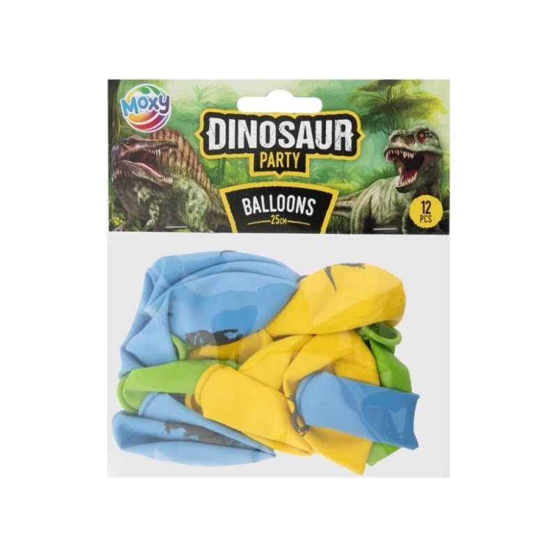 OEM Dino Balloons 25Cm 12Τεμ (760010)