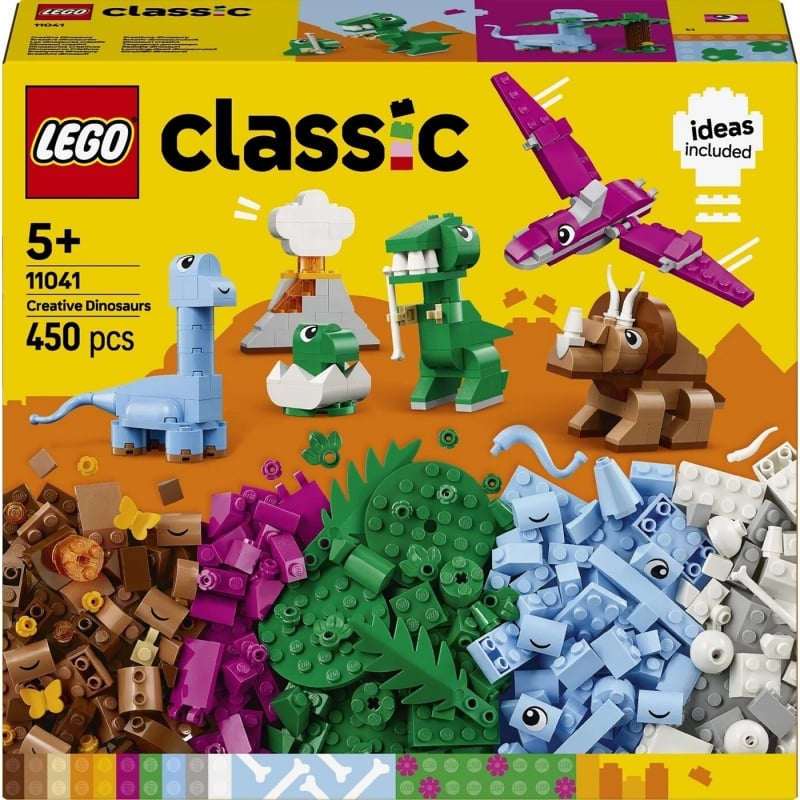 Lego Lego Classic Δημιουργικοί Δεινόσαυροι (11041)