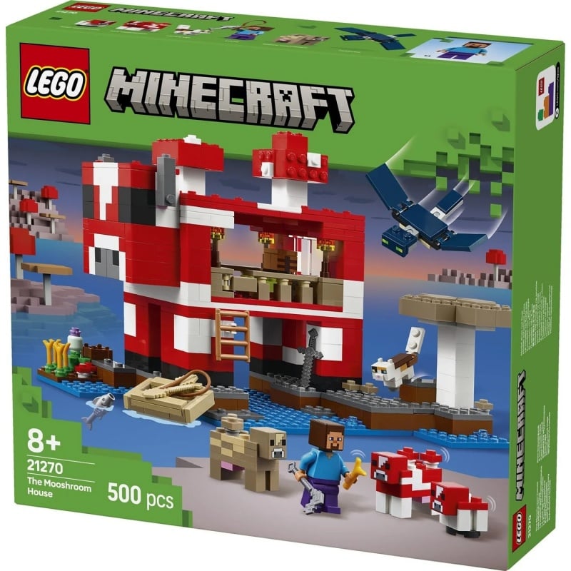 Lego Lego Minecraft Το Σπίτι-Αμανιτογελάδα (21270)