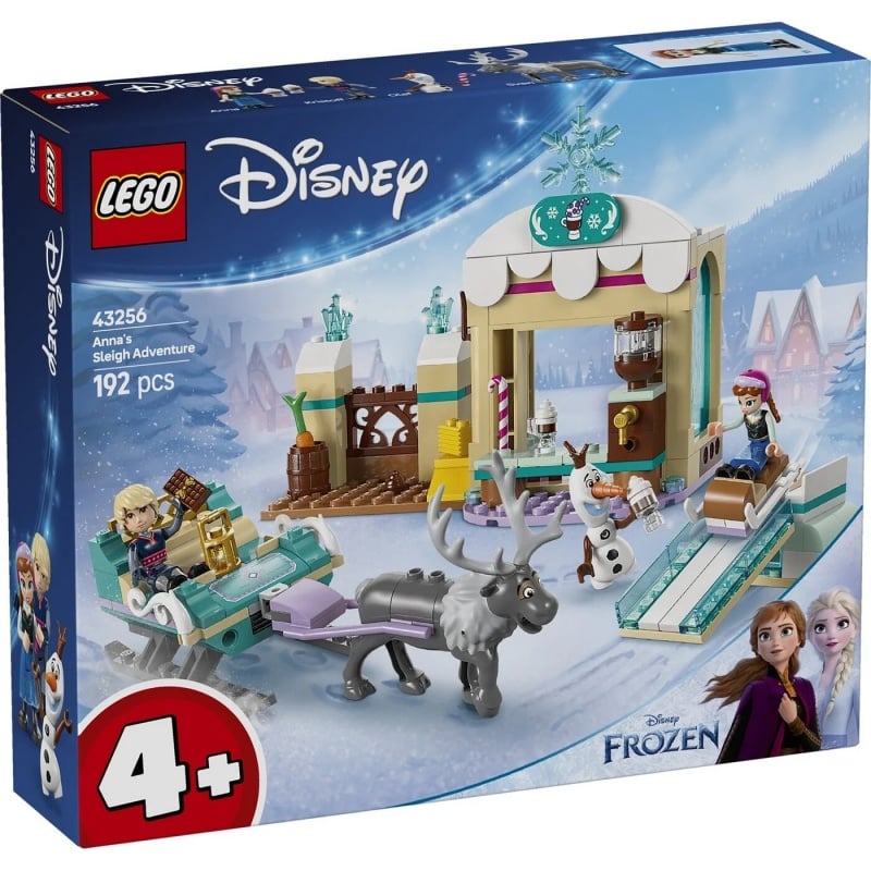 Lego Lego Disney Frozen H Περιπέτεια Της Άννας Με Έλκηθρο (43256)