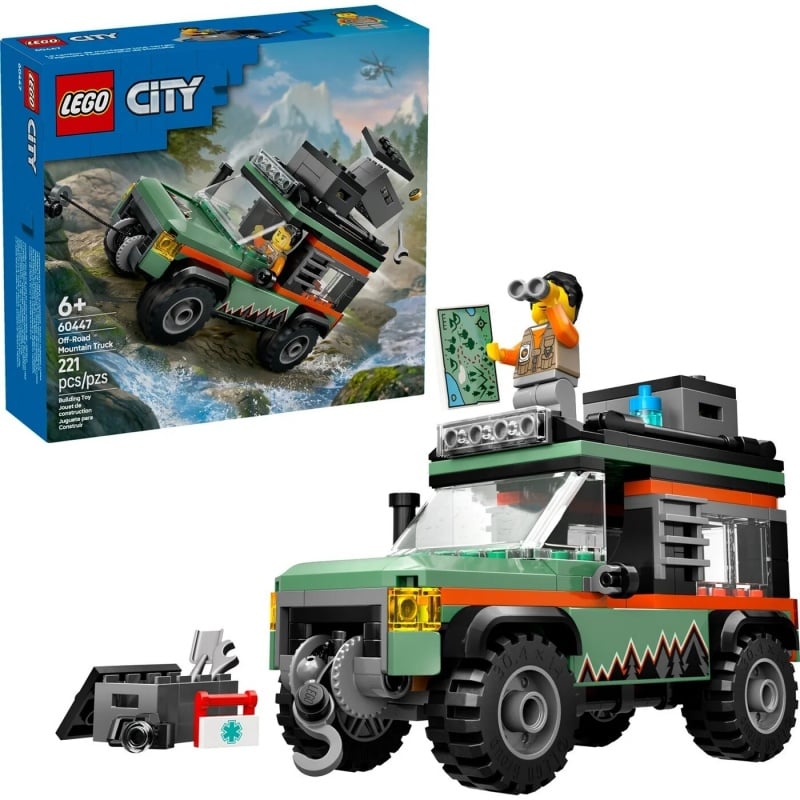 Lego Lego City Φορτηγό Βουνού Εκτός Δρόμου 4X4 (60447)