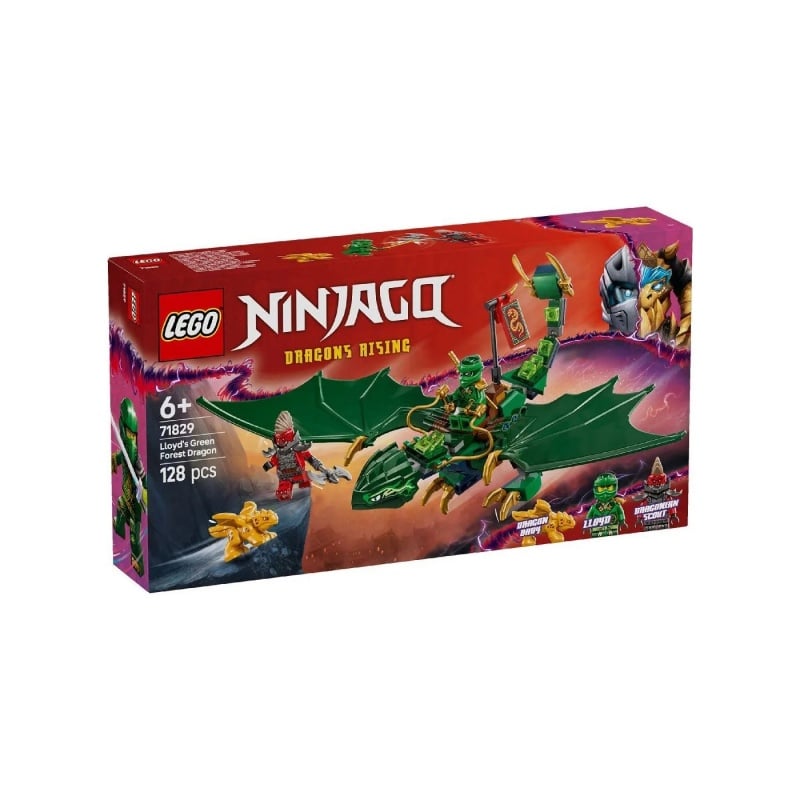 Lego Lego Ninjago Πράσινος Δράκος Δάσους Του Λόιντ (71829)