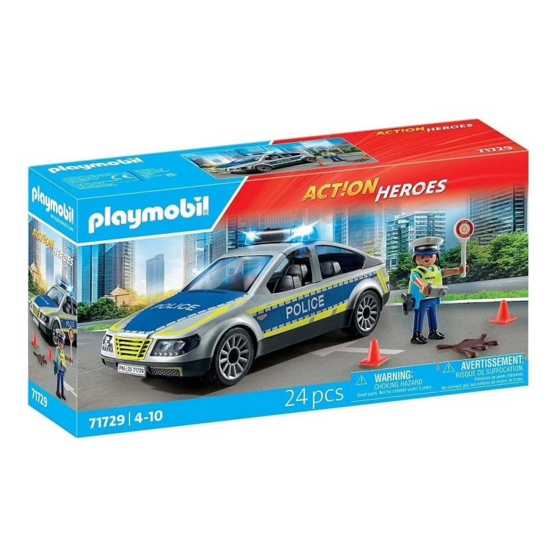 Playmobil Playmobil Action Heroes Περιπολικό Όχημα Αστυνομίας (71729)