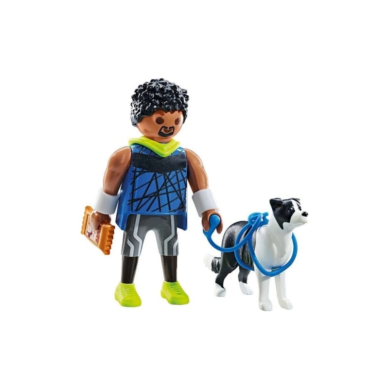 Playmobil My Life Αθλητής Με Μπόρντερ Κόλεϊ (71740) φωτογραφία