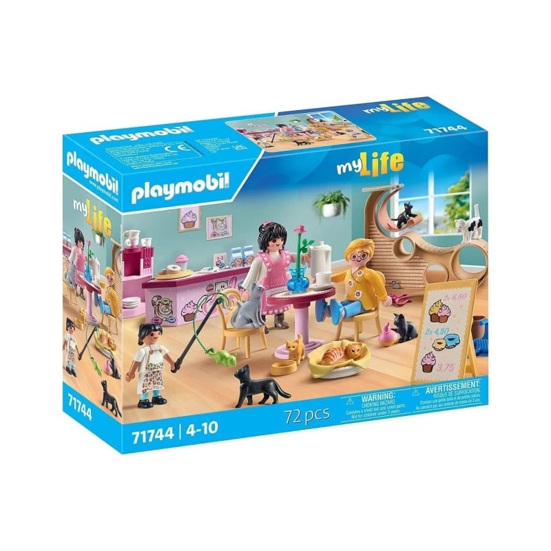Playmobil Playmobil My Life Καφετέρια Με Γάτες (71744)
