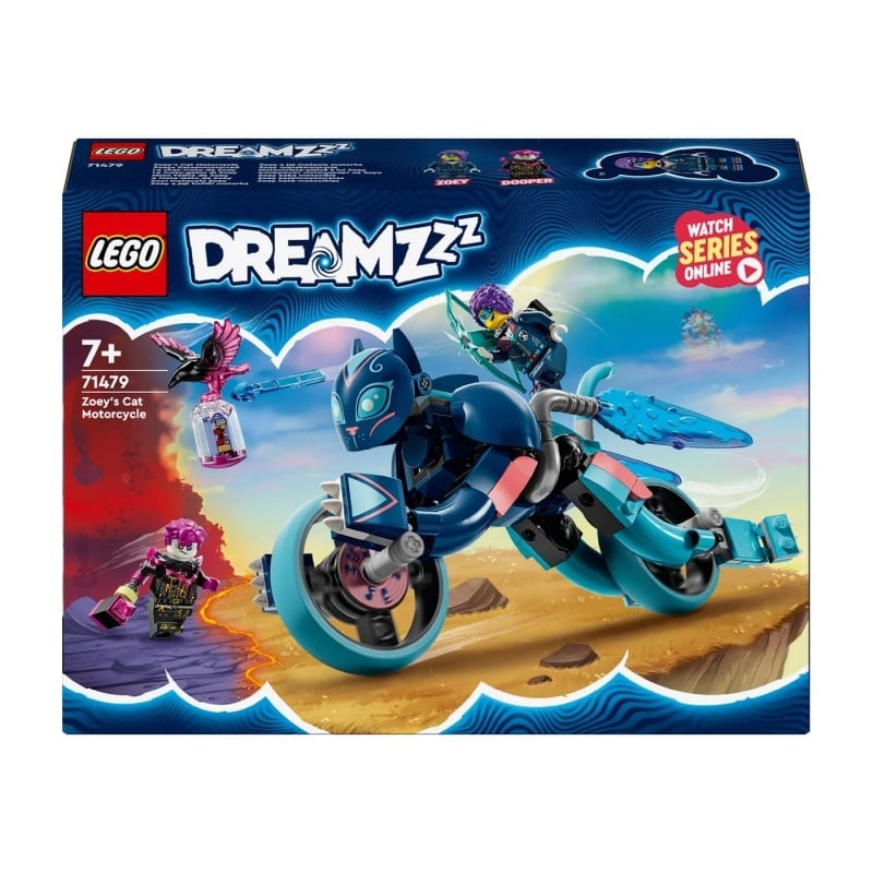 Lego Lego Dreamzzz Η Μοτοσικλέτα Γάτα Της Ζόι (71479)