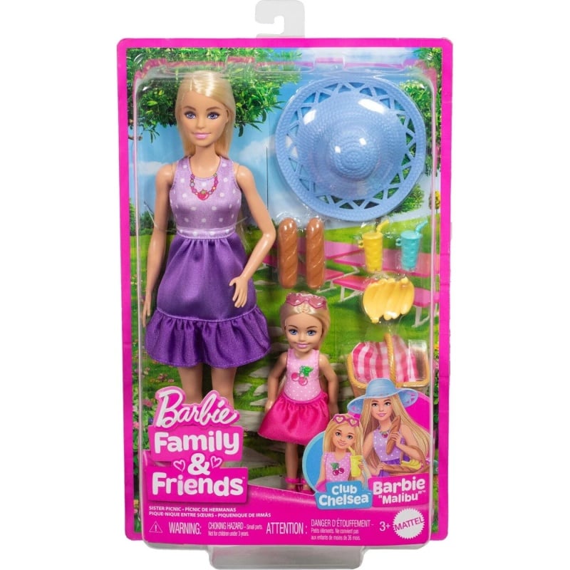 Just Baby Barbie And Chelsea Πικ Νικ Κούκλα (JBF43)