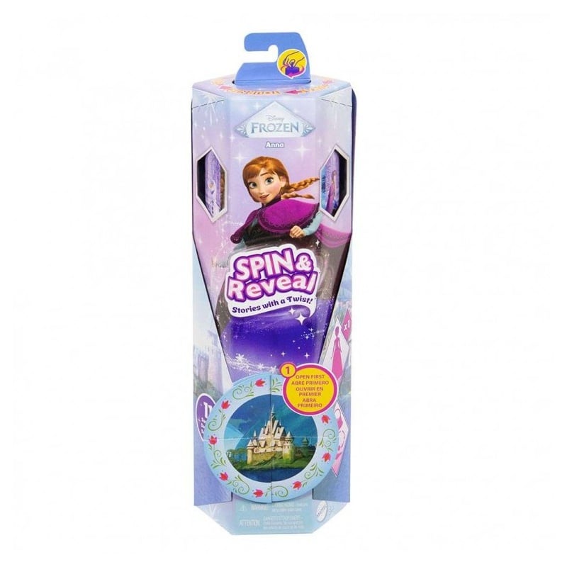 Mattel Disney Frozen Spin & Reveal Κούκλα Άννα Wave 2 (JBG60)