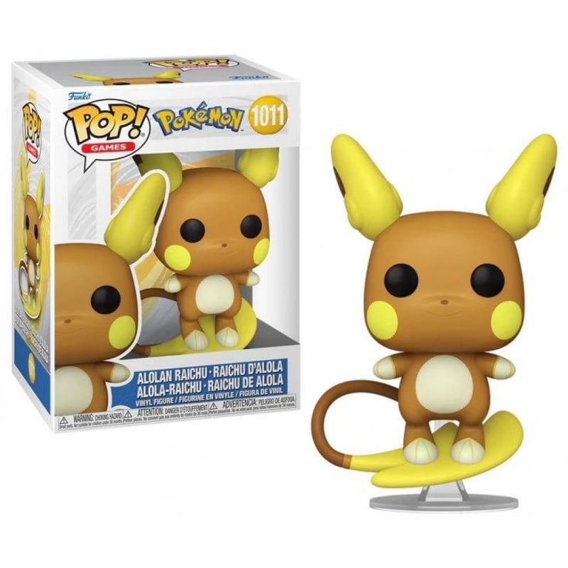 Funko Funko Pop! Games: Pokemon - Alolan Raichu 1011 9Cm (85800)