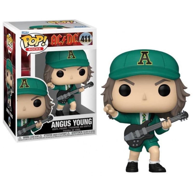 Funko Funko Pop! Rocks: AC/DC - Angus Young (Green) 411 9Cm (79804)