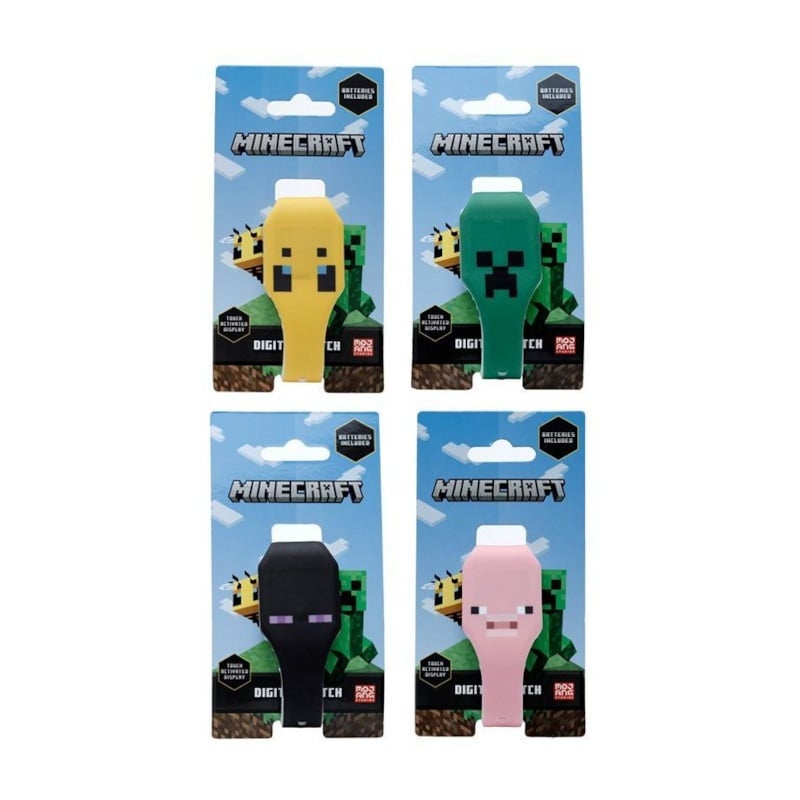 Ρολόι Σιλικόνης Minecraft Faces Διάφορα Σχέδια - 1 τμχ (WATC20) φωτογραφία