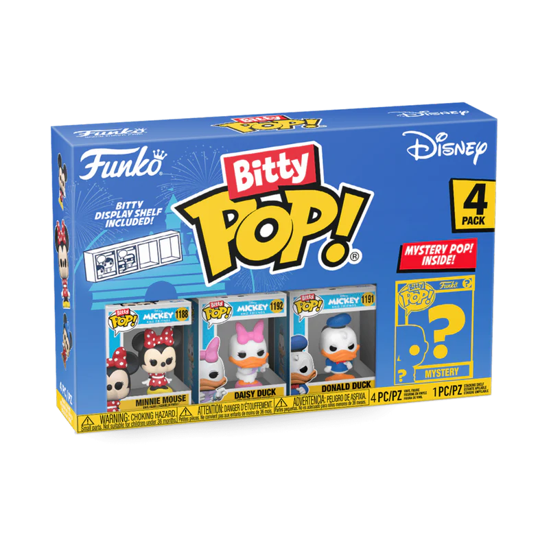 Funko Funko Pop! Bitty 4-Pack Disney Classic S1 Vinyl Figure Διάφορα Σχέδια - 1 τμχ (FBP76340)