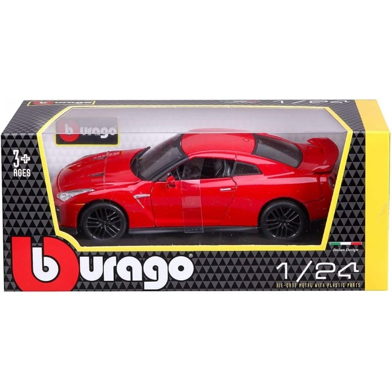 Bburago Bburago Nissan 1:24 Gt-R 2017 (18/21082 RED)