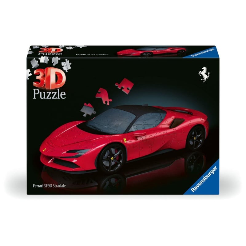 Ravensburger Παζλ 3D Puzzle 108 Τεμ. Ferrari (11576)