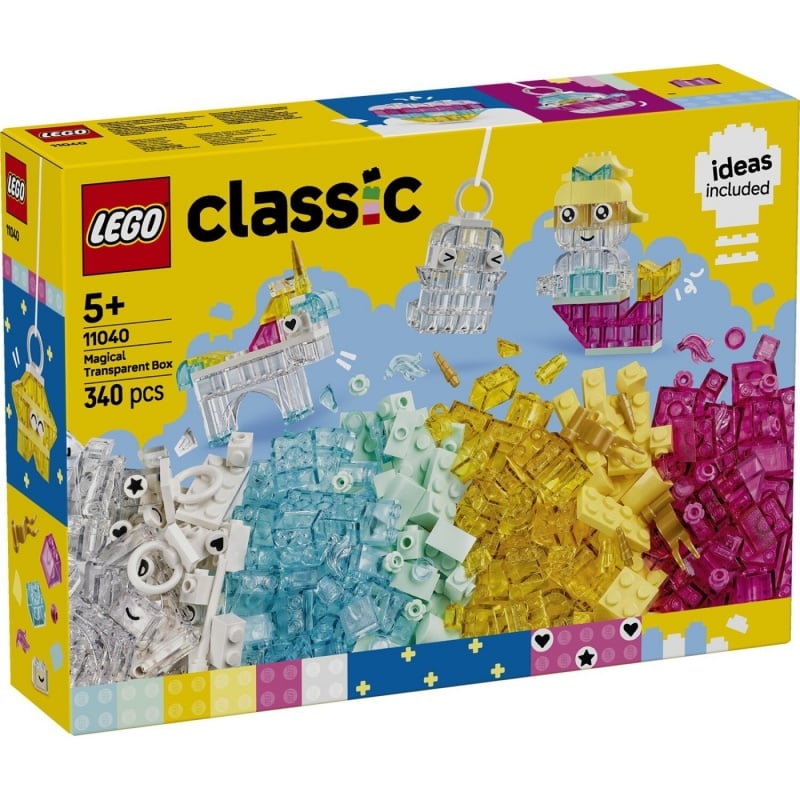 Lego Lego Classic Μαγικό Διαφανές Κουτί (11040)