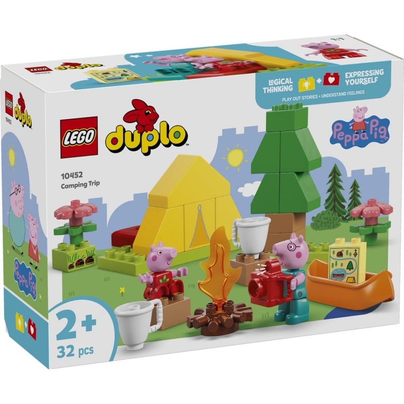 Lego Lego Duplo Πέππα Το Γουρουνάκι Ταξίδι Για Κάμπινγκ (10452)