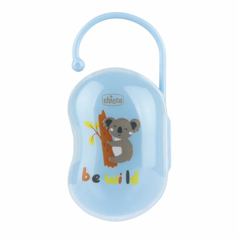 Chicco Chicco Easy Box Θήκη Για 2 Πιπίλες Σιέλ (C80-00205-21)