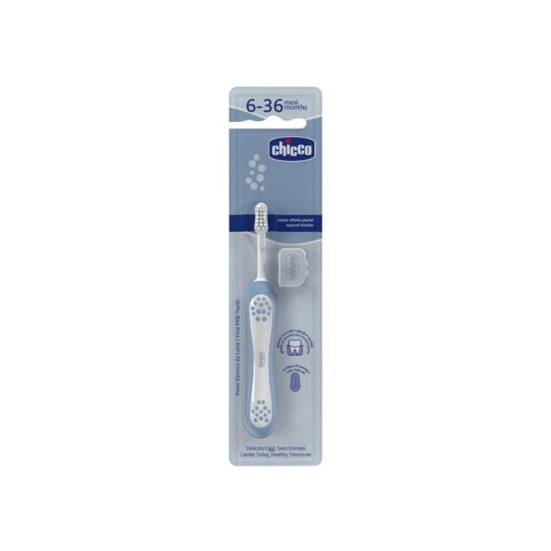 Chicco Chicco Οδοντόβουρτσα Για 6-36 Μηνών Σιέλ - Indigo (L80-12081-11)