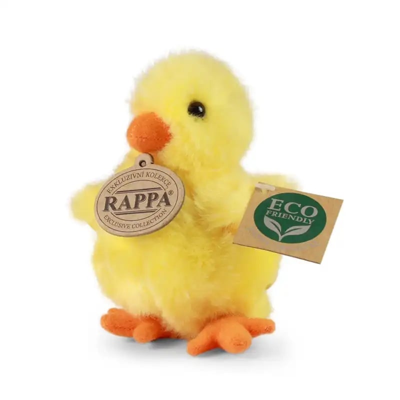 Rappa Rappa Λούτρινο Κοτοπουλάκι 10 Εκ. Eco-Friendly (RA-241190)