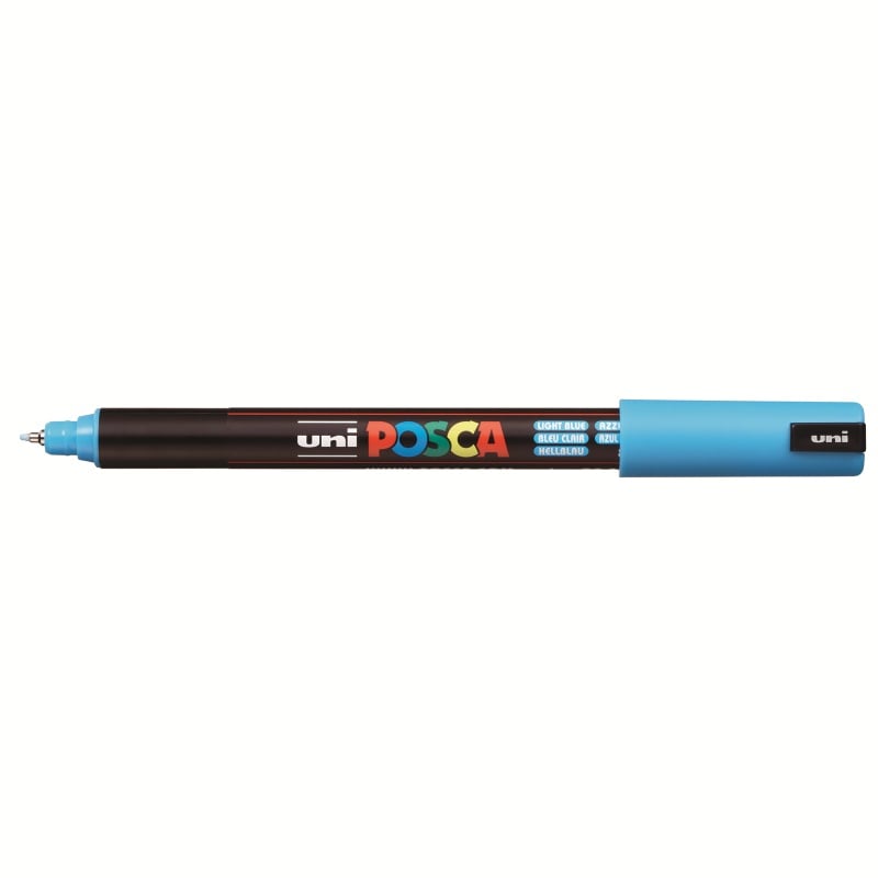 Posca Posca Μαρκαδόρος Γάλαζιος 0.7mm (PC-1MR-ΓάλαΖΙΟ)
