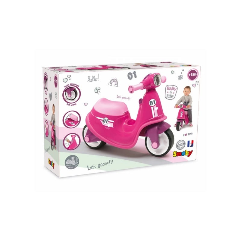 Smoby Smoby Scooter Περπατούρα - Ροζ (7/721002)