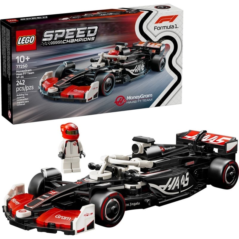 Lego Lego Speed Champions Moneygram Haas F1® Team VF-24 Race Car (77250)