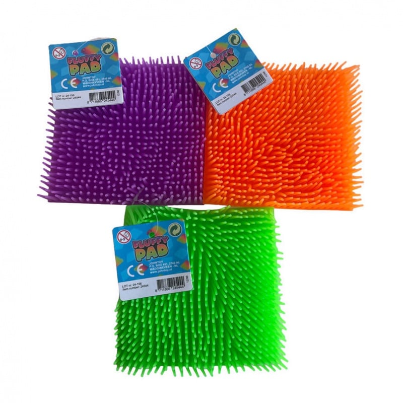 John Toy Fluffy Pad 15x15 Cm 6 Χρώματα - 1 τμχ (24544)