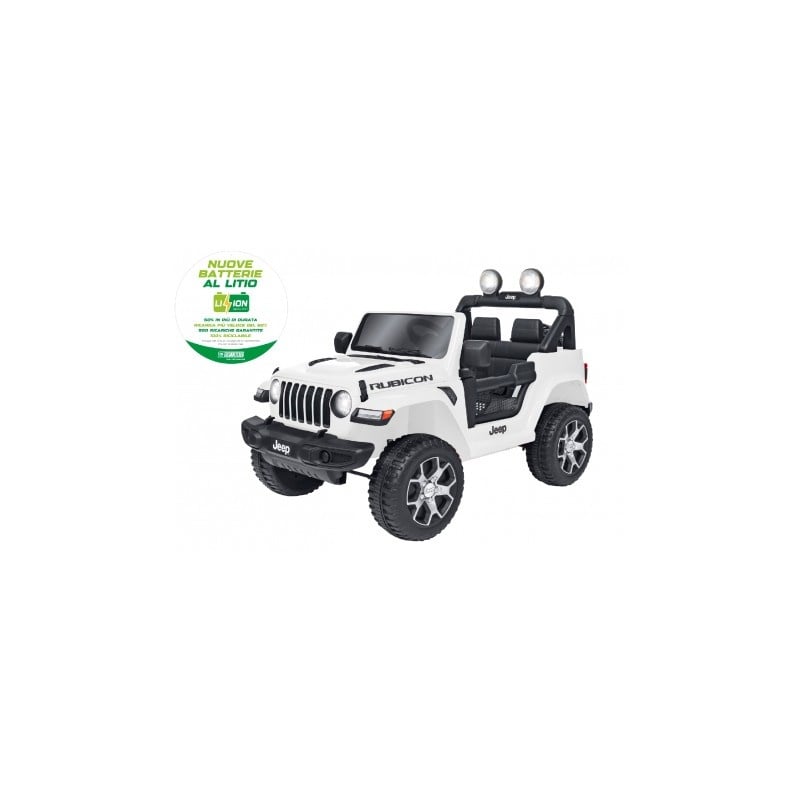 Globo Ηλεκτροκίνητο Άσπρο Jeep Wrangler 12V Car (8014966427575)