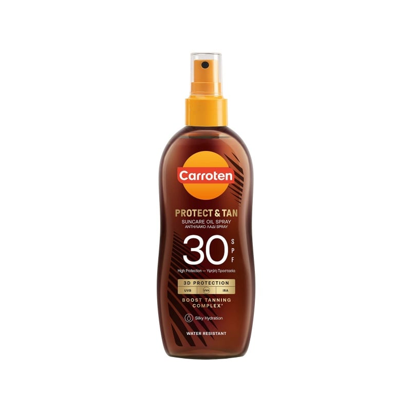 Carroten Carroten Protect & Tan Sunscreen Oil Spray High SPF30 150ml (8571051959)