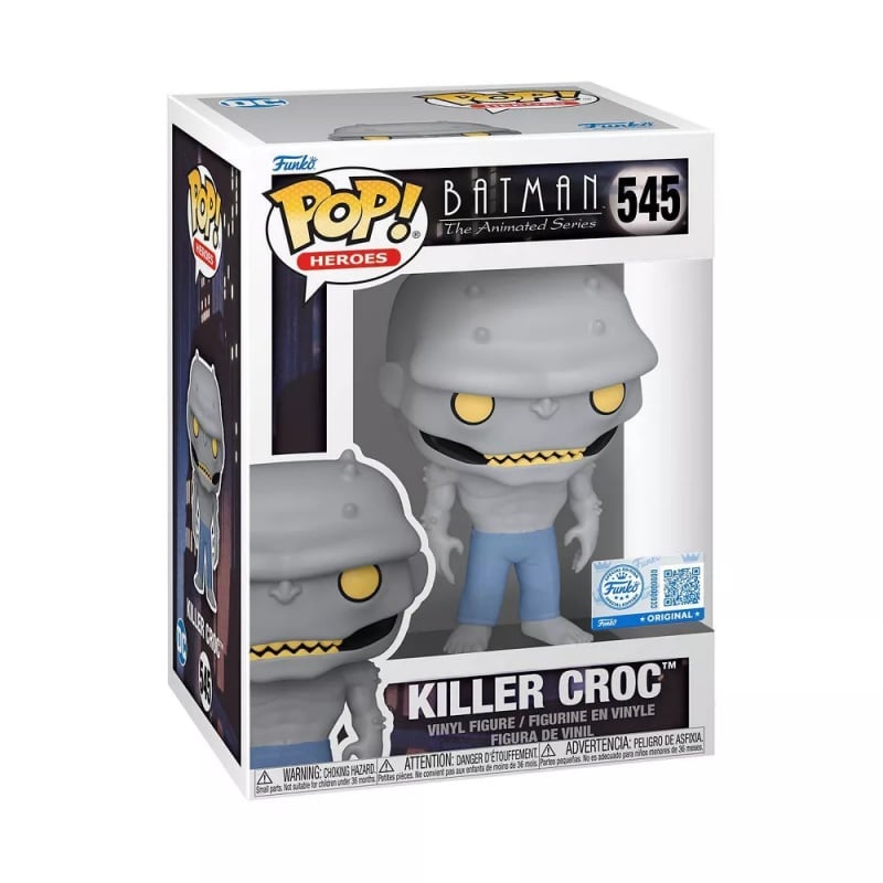Funko Funko Pop! Heroes: DC Batman The Animated Series - Killer Croc (Special Edition) 9Cm 545 (85249)