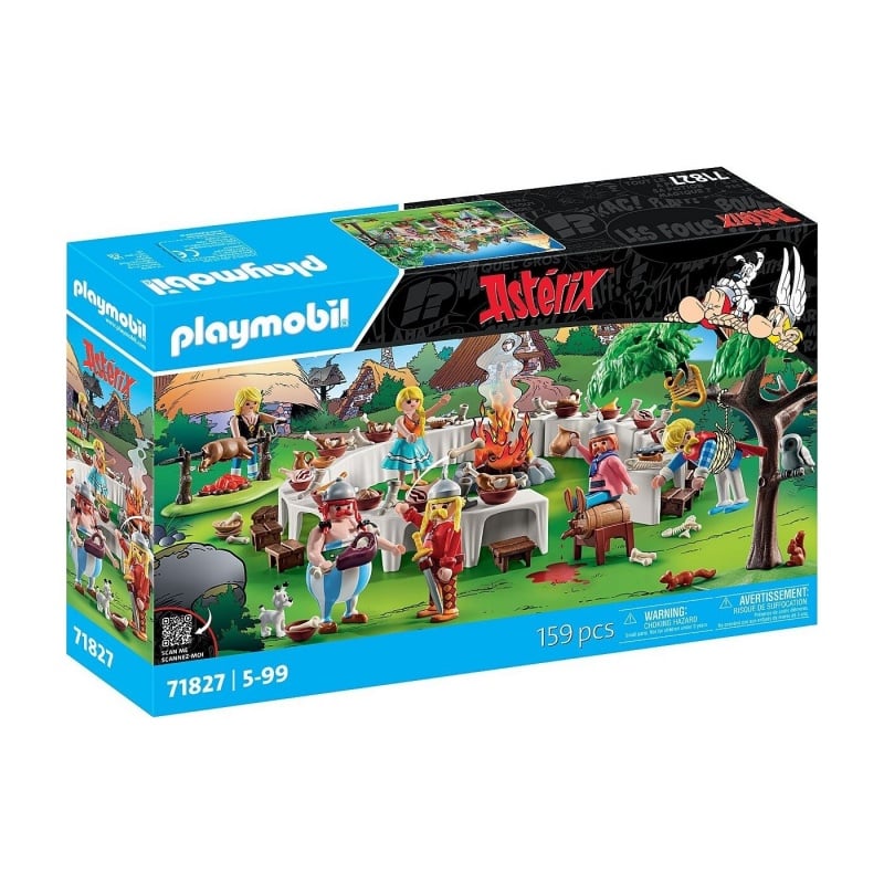Playmobil Playmobil Asterix: Το Συμπόσιο Του Χωριού Των Γαλατών (71827)