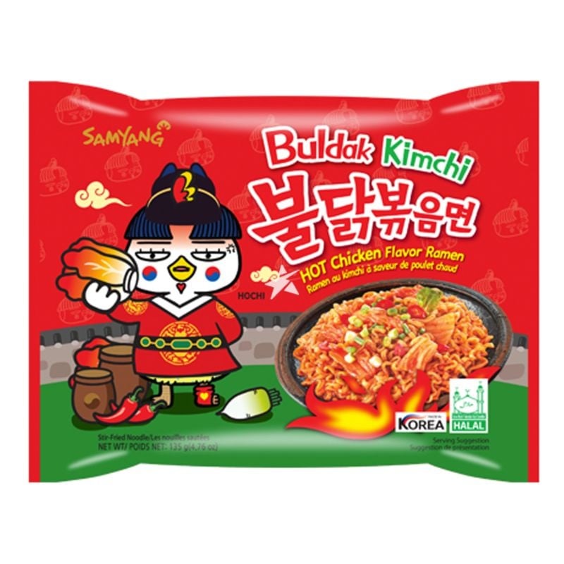 Samyang Samyang Buldak Hot Chicken Ramen Kimchi 135gr (SAM531)