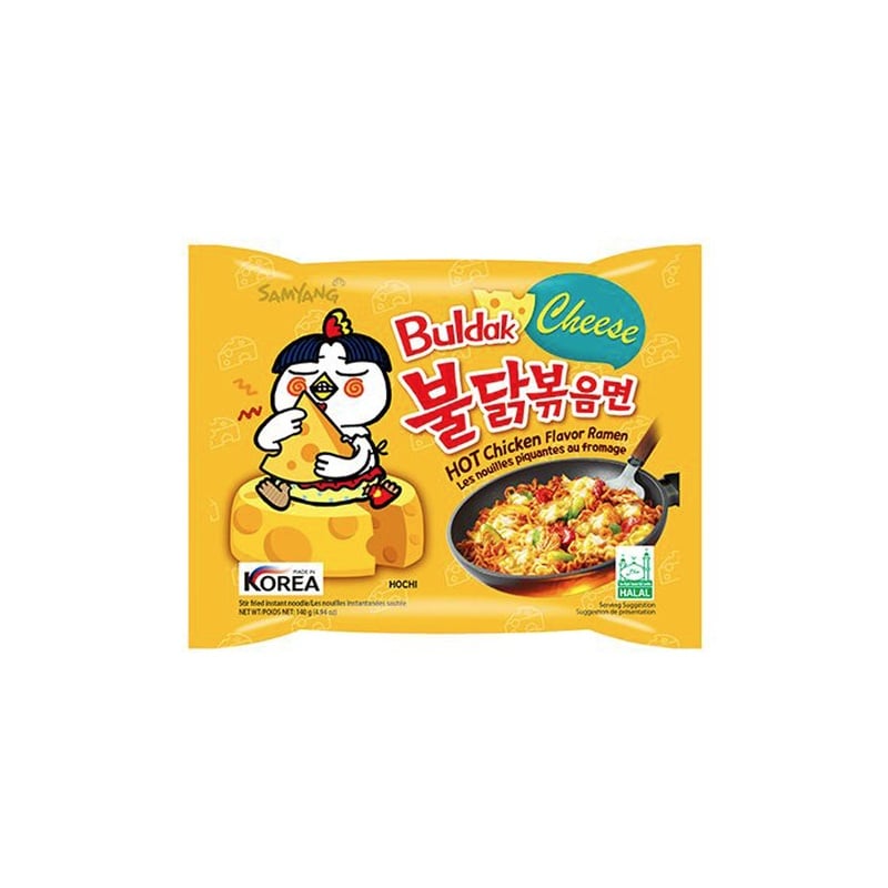 Samyang Samyang Buldak Hot Chicken Ramen Cheese 140G (SAM474)