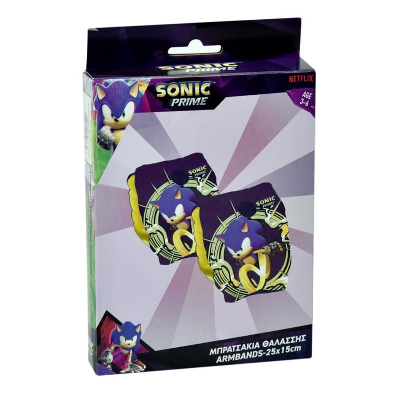 Γιόβας Α.Ε. Φουσκωτά Μπρατσάκια Μπλε Sonic (3-6 Ετών /19-30 kg) (877-02120)