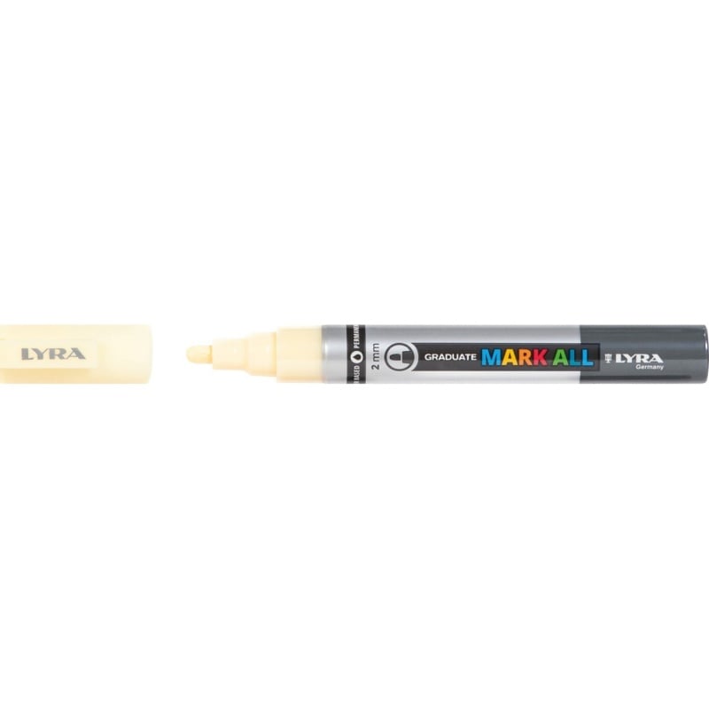 Lyra Μαρκαδόροι Lyra Graduate Mark All 2mm - Light Yellow (006820005)