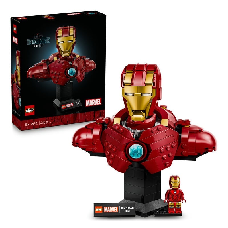 Lego Lego Marvel Iro Man Mk4 Bust (76327)