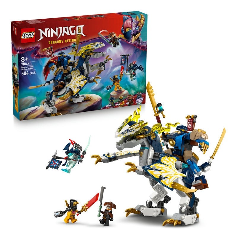 Lego Lego Ninjago Rogue's Mech Dragon Rider (71843)