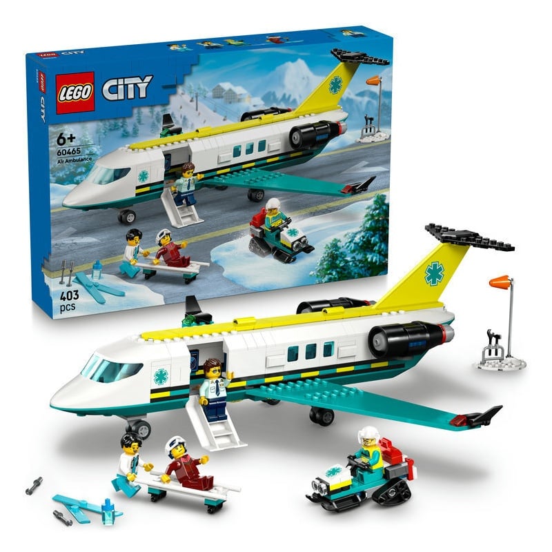 Lego Lego City Emergency Air Ambulance Airplane (60465)