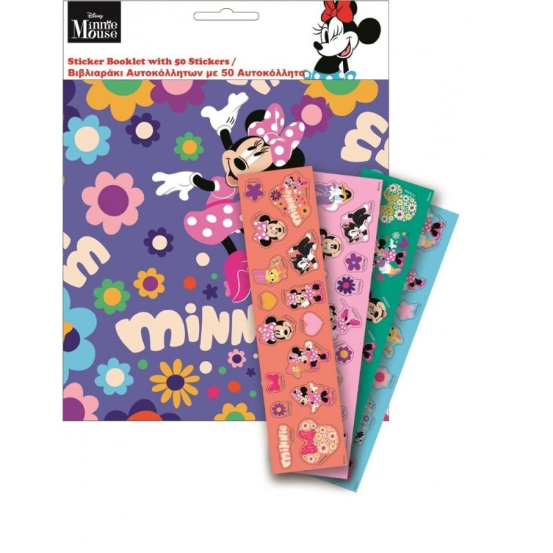 Γιόβας Α.Ε. Άλμπουμ για Αυτοκόλλητα Minnie Με 50 Αυτοκόλλητα (773-14491)
