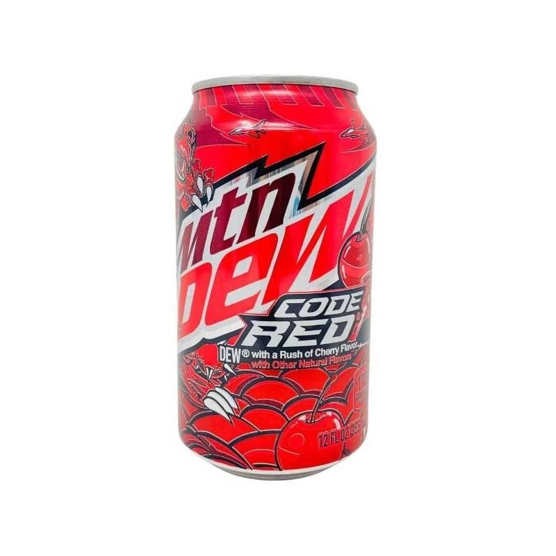 Mountain Dew Mountain Dew Code Red Cherry 355ml (01206201)