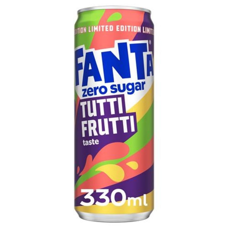 Fanta Fanta Tutti Frutti Zero Sugar 330ml (5449000334534)
