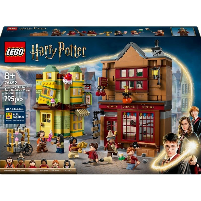 Lego Lego Harry Potter Ποιοτικός Εξοπλισμός Για Το Κουίντιτς & Κατάστημα Παγωτών (76452)