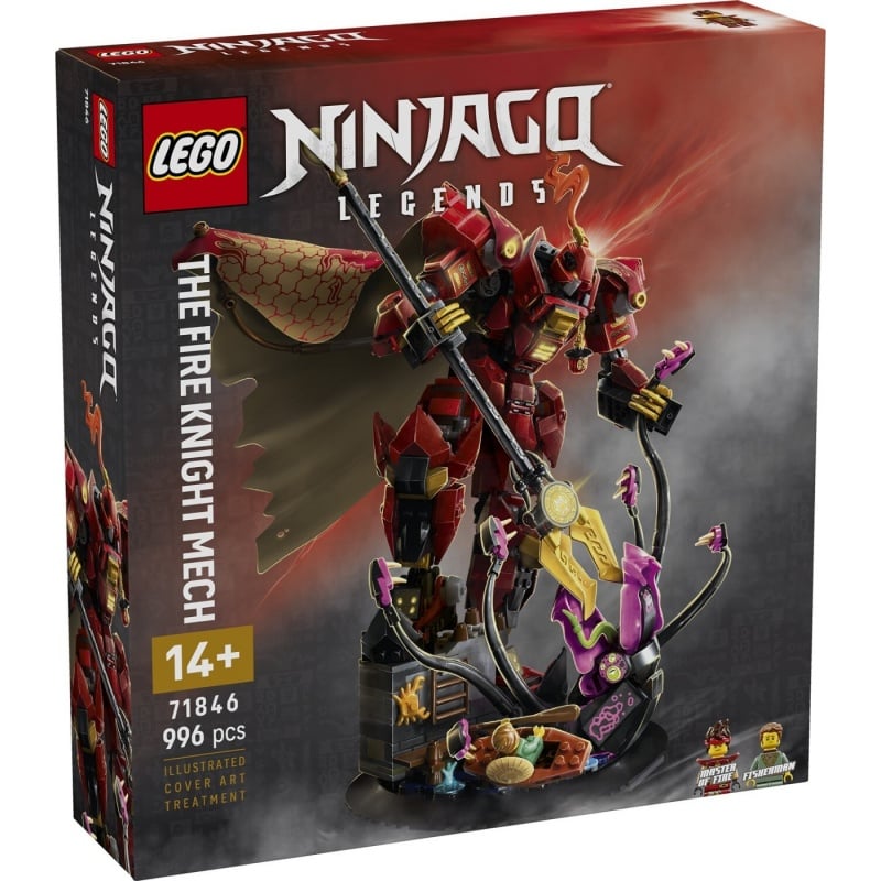 Lego Lego Ninjago Η Εξωστολή Πύρινος Ιππότης (71846)