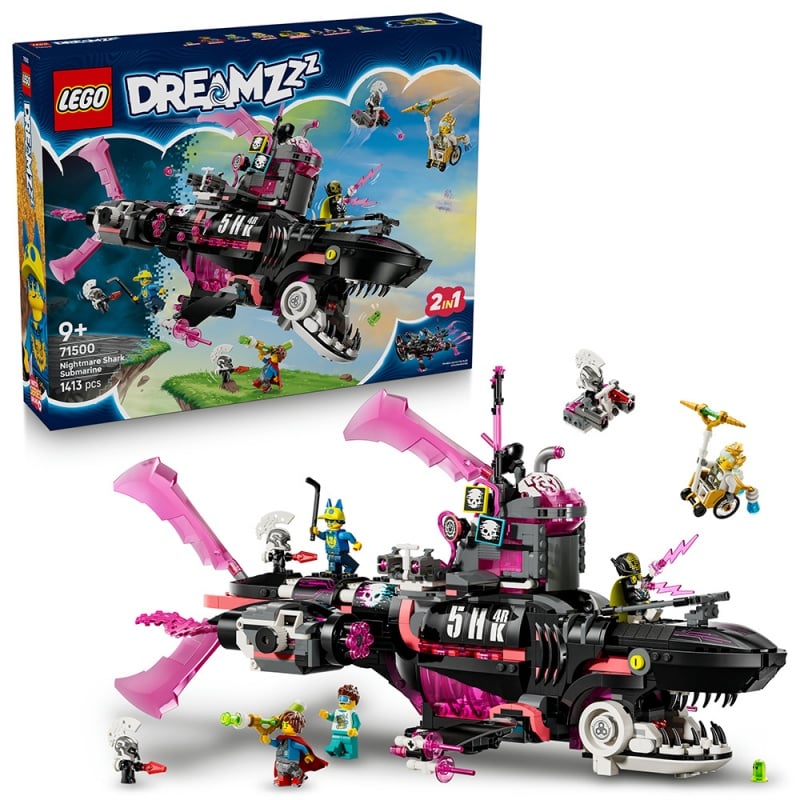 Lego Lego Dreamzzz Εφιαλτικό Υποβρύχιο - Καρχαρίας (71500)