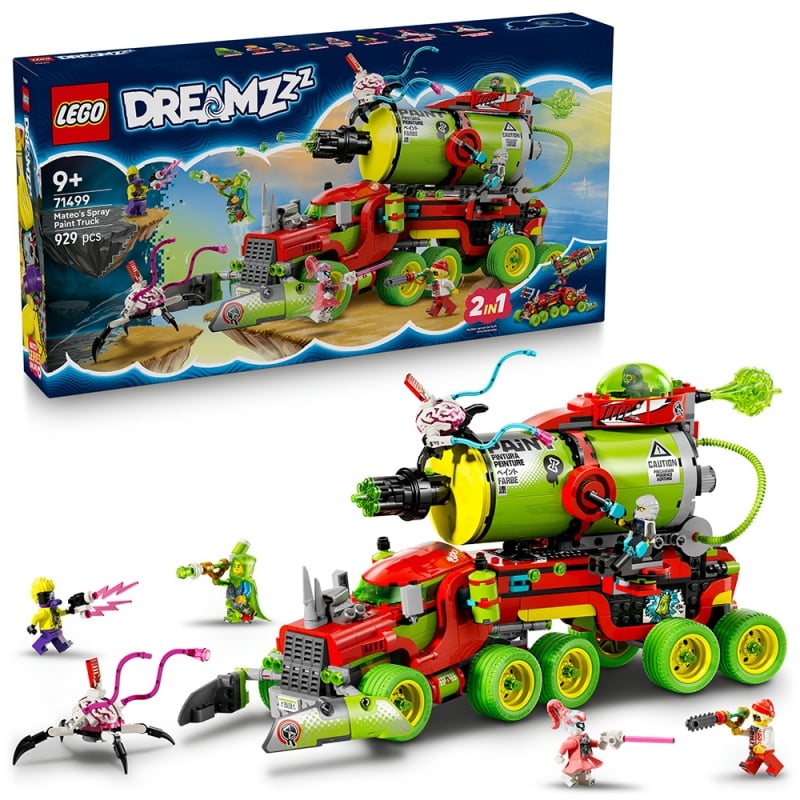 Lego Lego Dreamzzz Φορτηγό Με Σπρέι Μπογιάς Του Ματέο (71499)