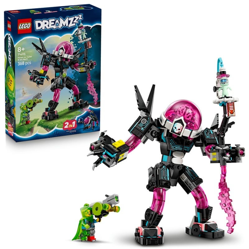 Lego Lego Dreamzzz Ματέο Εναντίον Εξωστολής Κυβερνο-Εγκεφάλου (71495)