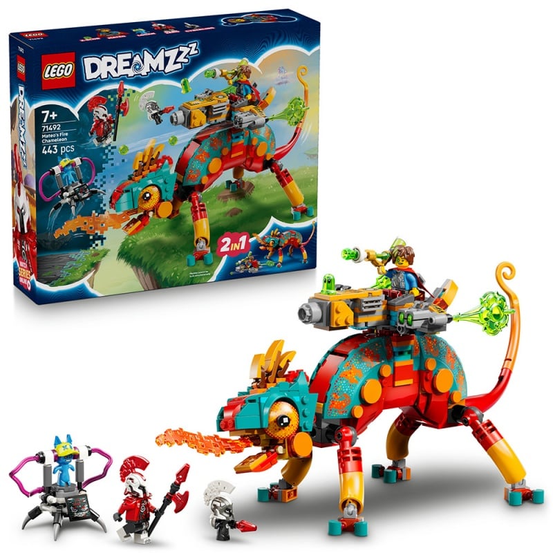 Lego Lego Dreamzzz Πύρινος Χαμαιλέοντας Του Ματέο (71492)