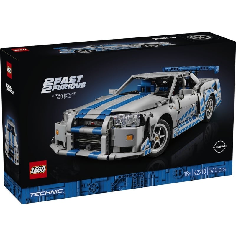 Lego Lego Technic 2 Fast 2 Furious Nissan Skyline GT-R (R3 (42210)