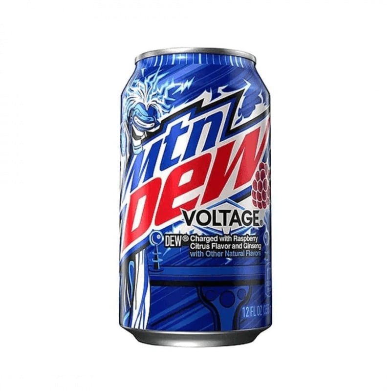 Mountain Dew Mountain Dew Voltage Raspberry 355ml (26-0556)